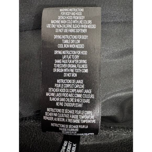 "IVANKA TRUMP" Parka Faux Fur Hooded Coat Toggle Closure SZ L Old Money Classy - Picture 11 of 13